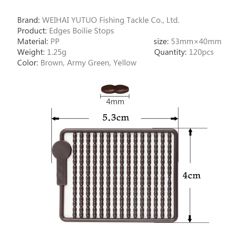 Carp Fishing Edges Boilie Stopsholder Plastic Bait 1.25g Accessories Terminal Tackle For Pop Up