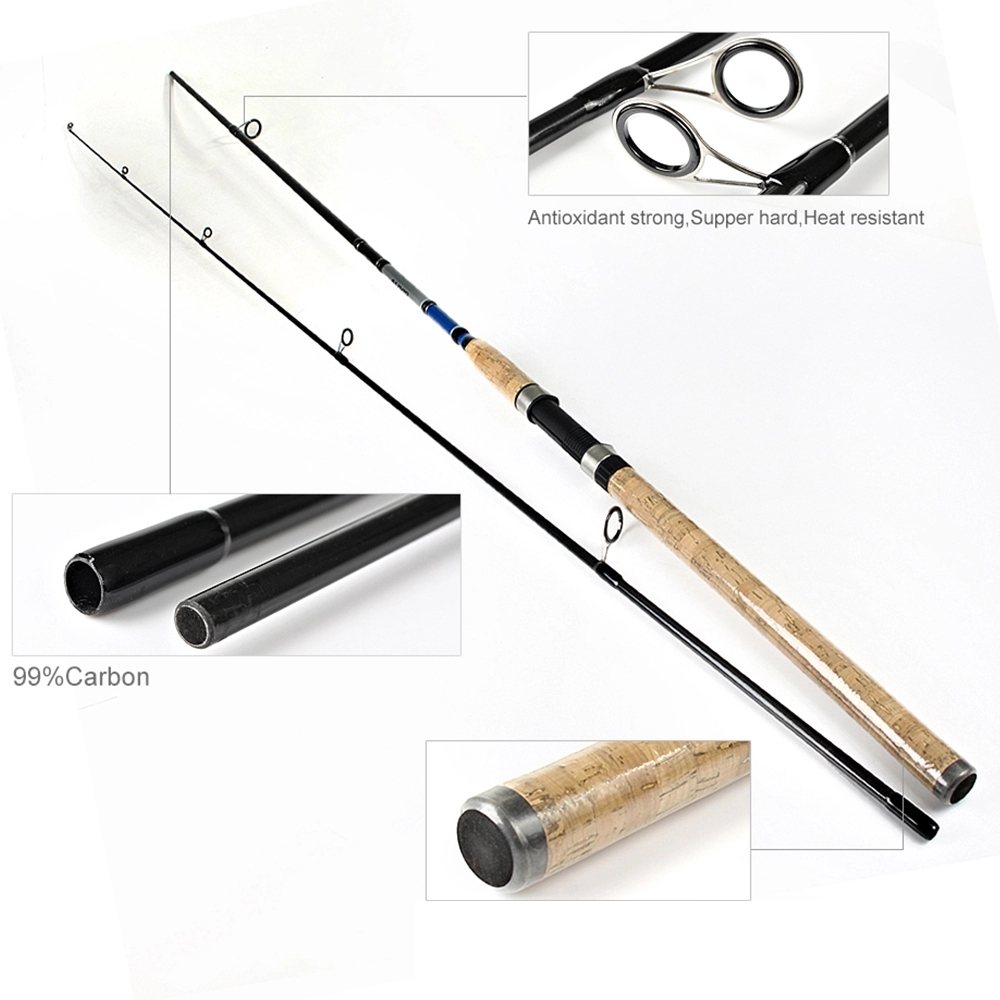 Ultralight Spinning Fishing Rod Travel Spinning Rod With Solid Carbon