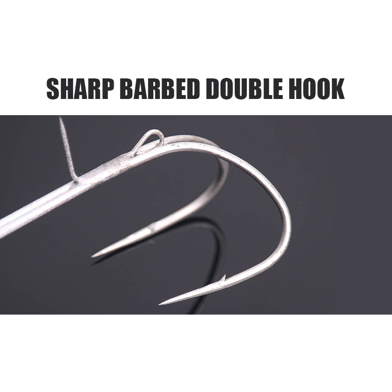 Artificial Luminous Fish Shape Metal Stainless Steel Big Fishing Lead Head Hooks Painted Jig Head With Sickle Hook