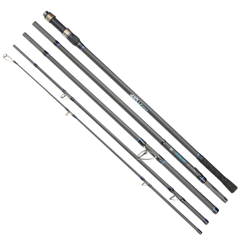 Surf Fishing Rod Spinning Pole Carbon Super Hard 3 Sections Long